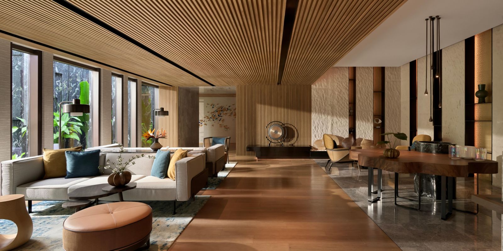 InterContinental Halong Bay Hidden Lagoon Spa 接待空間