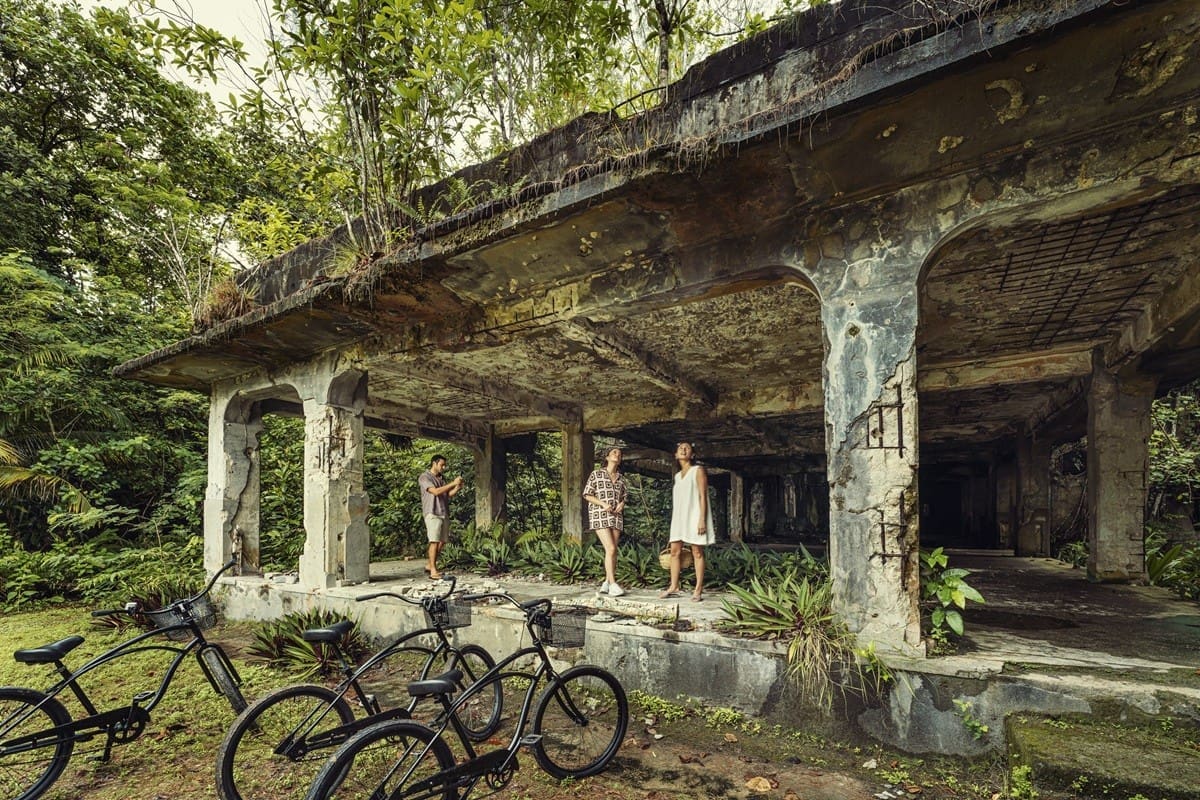Peleliu 島單車與二戰遺址探索
