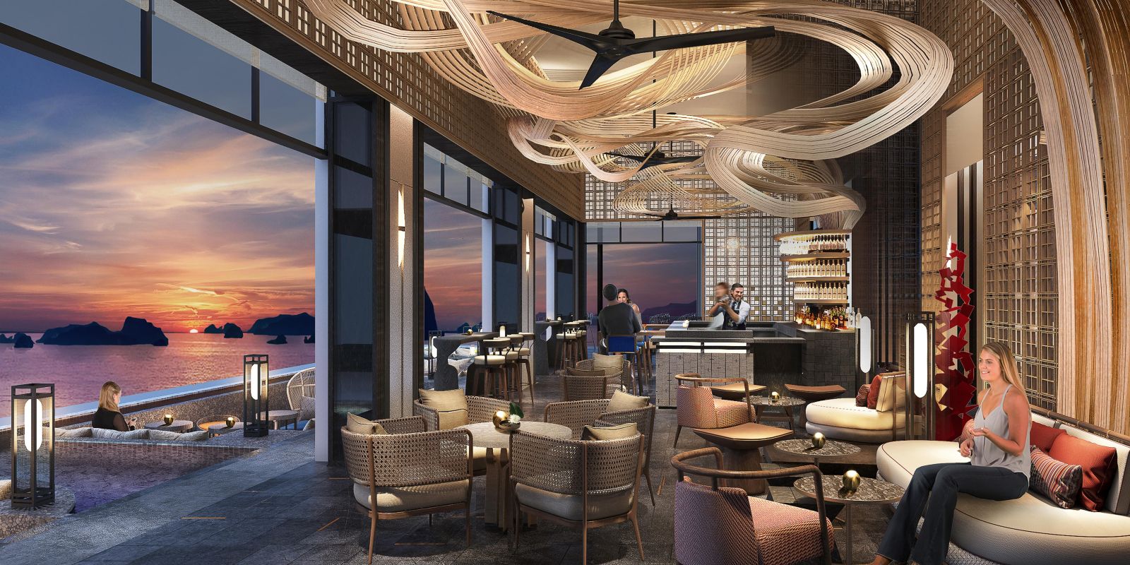 InterContinental Halong Bay Roku Dining Room 日式餐廳