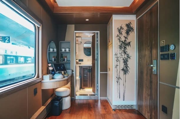 星光瀾湄號車廂內裝