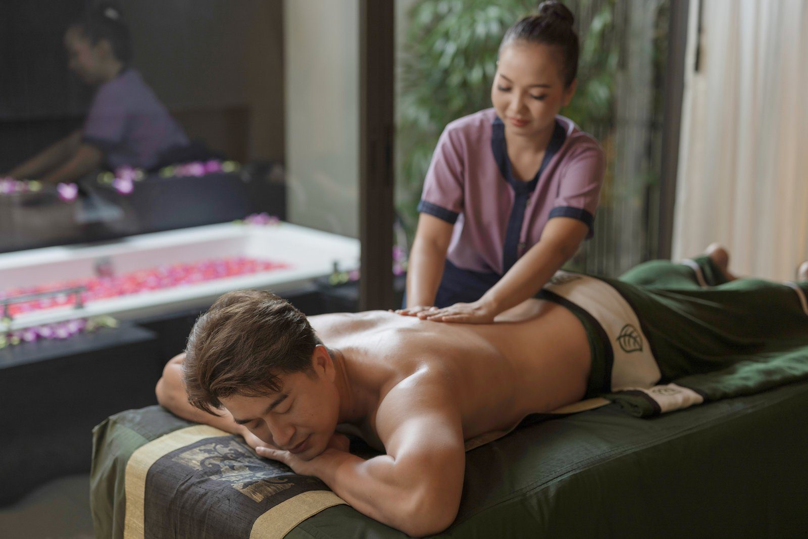 Banyan Tree Spa 的按摩療程
