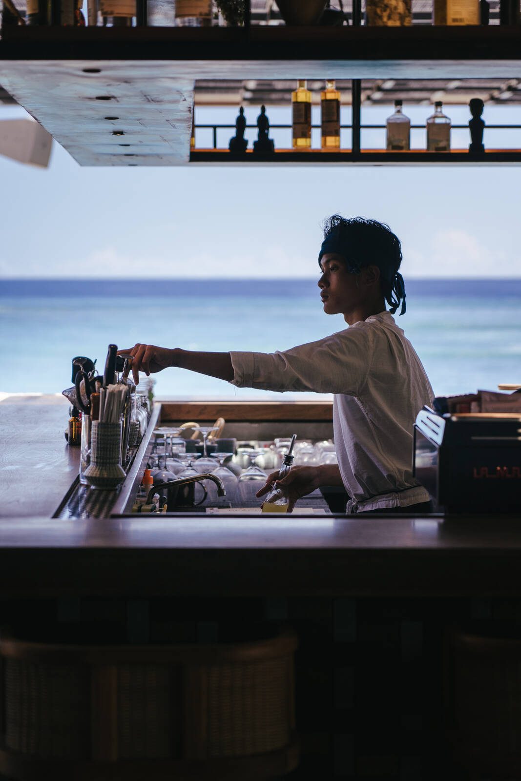 Cap Karoso Beach Club 海景吧台