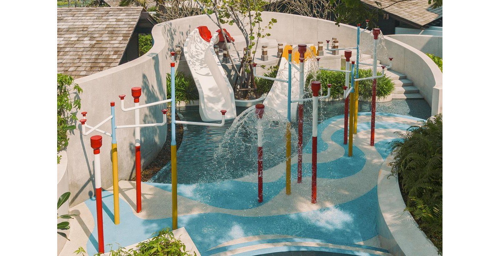 JUNIO Kids Club 的兒童水上樂園