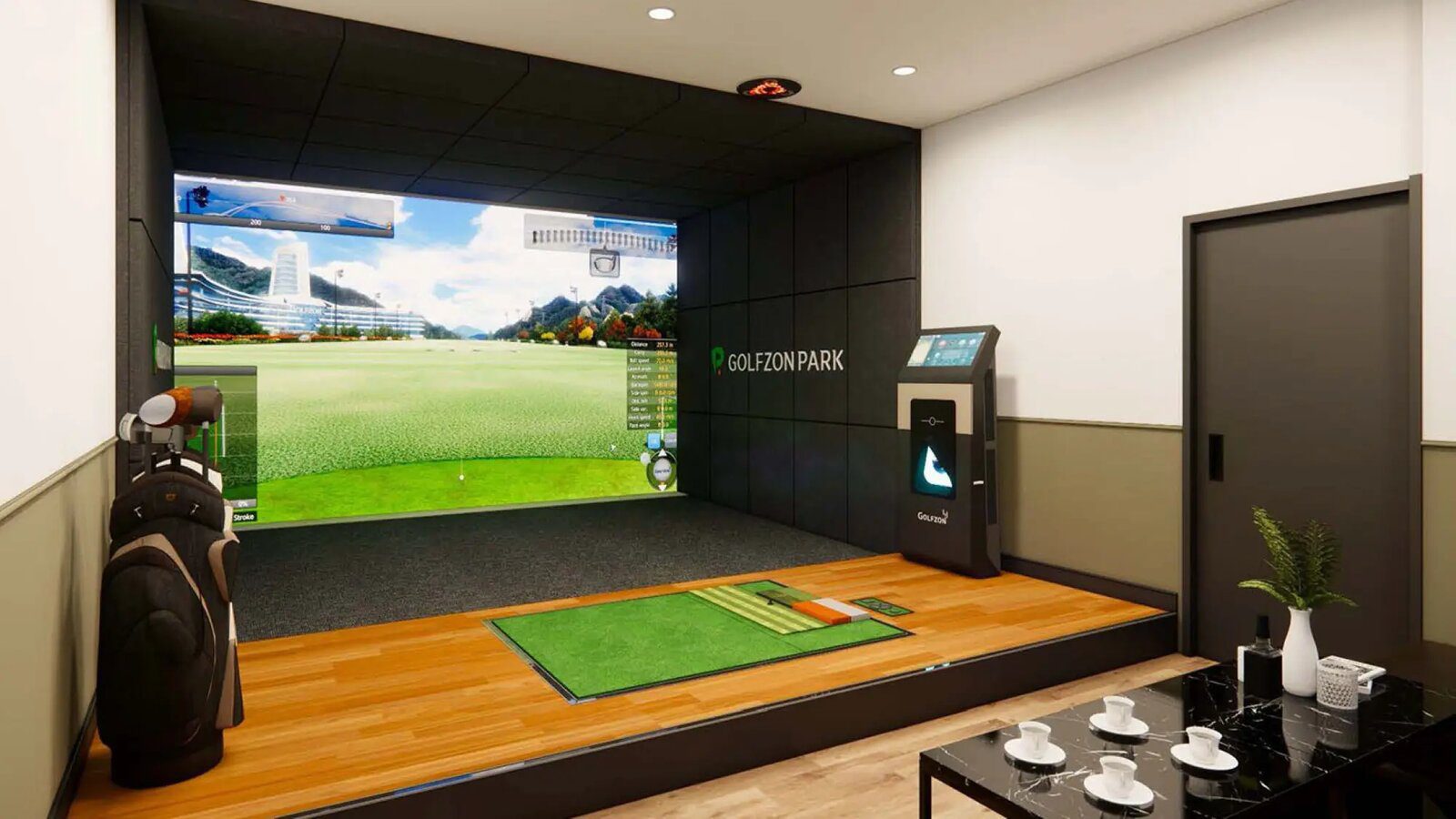 L7 West Lake Hanoi Golfzon Park 室內高爾夫