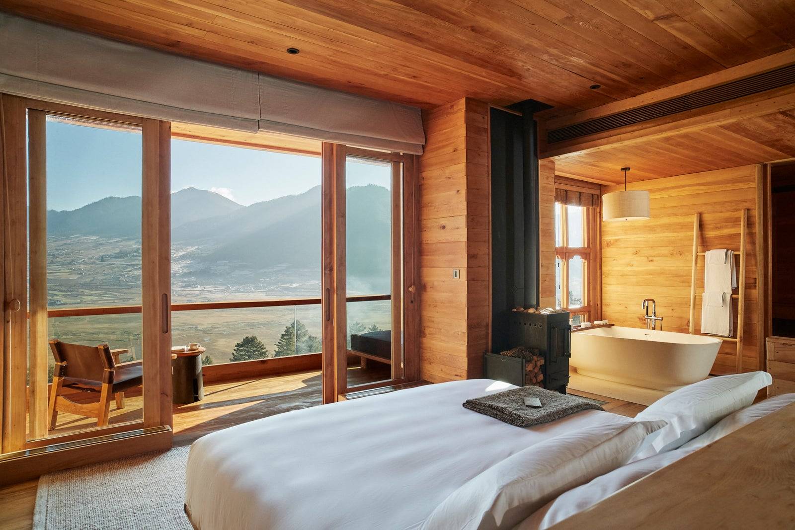 六善岡提 Lodge Suite 臥房