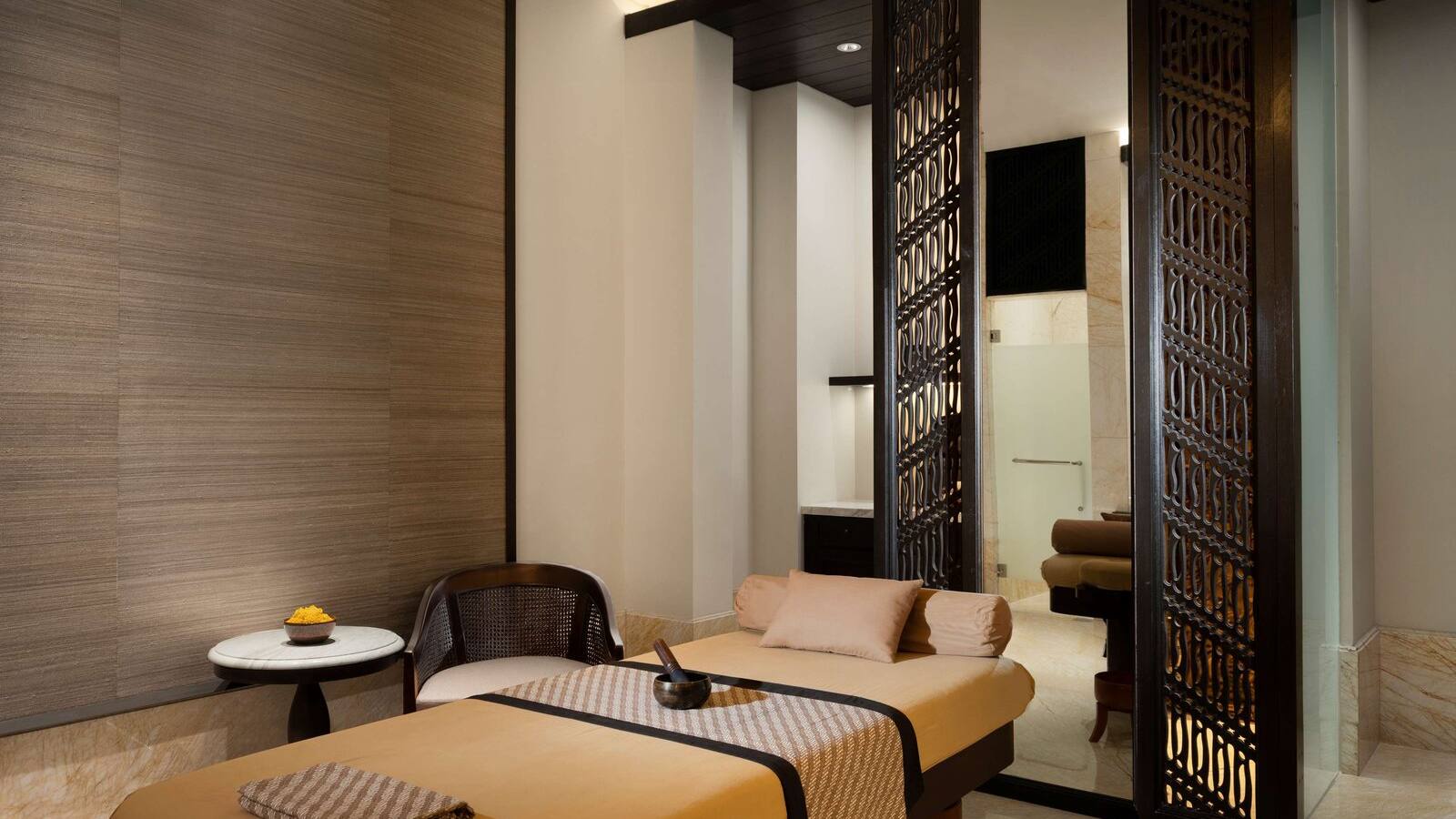 峇里島阿普爾瓦凱賓斯基酒店 Apurva Spa 雙人療程室