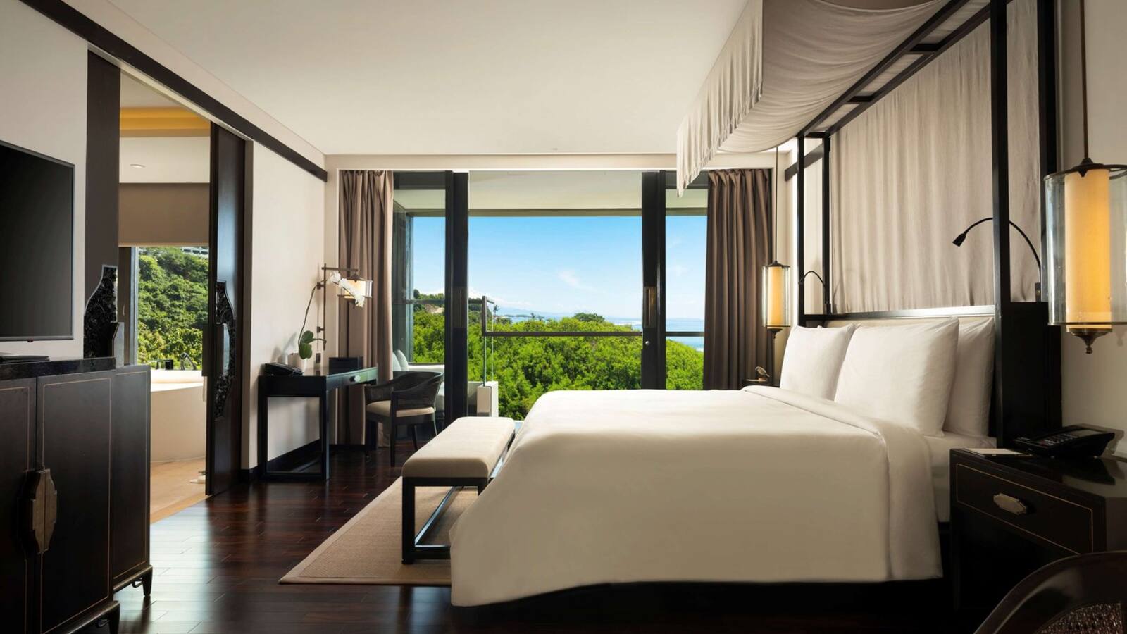 峇里島阿普爾瓦凱賓斯基酒店 Grand Deluxe Room 臥房