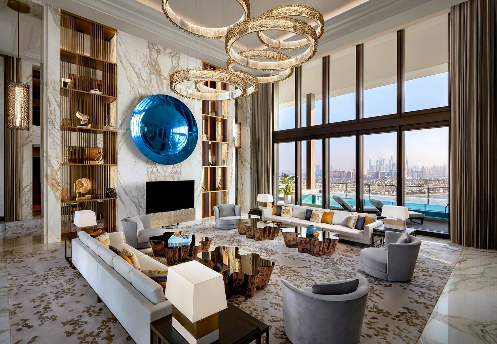 杜拜亞特蘭提斯皇家酒店 Royal Mansion 的 majlis 會客廳