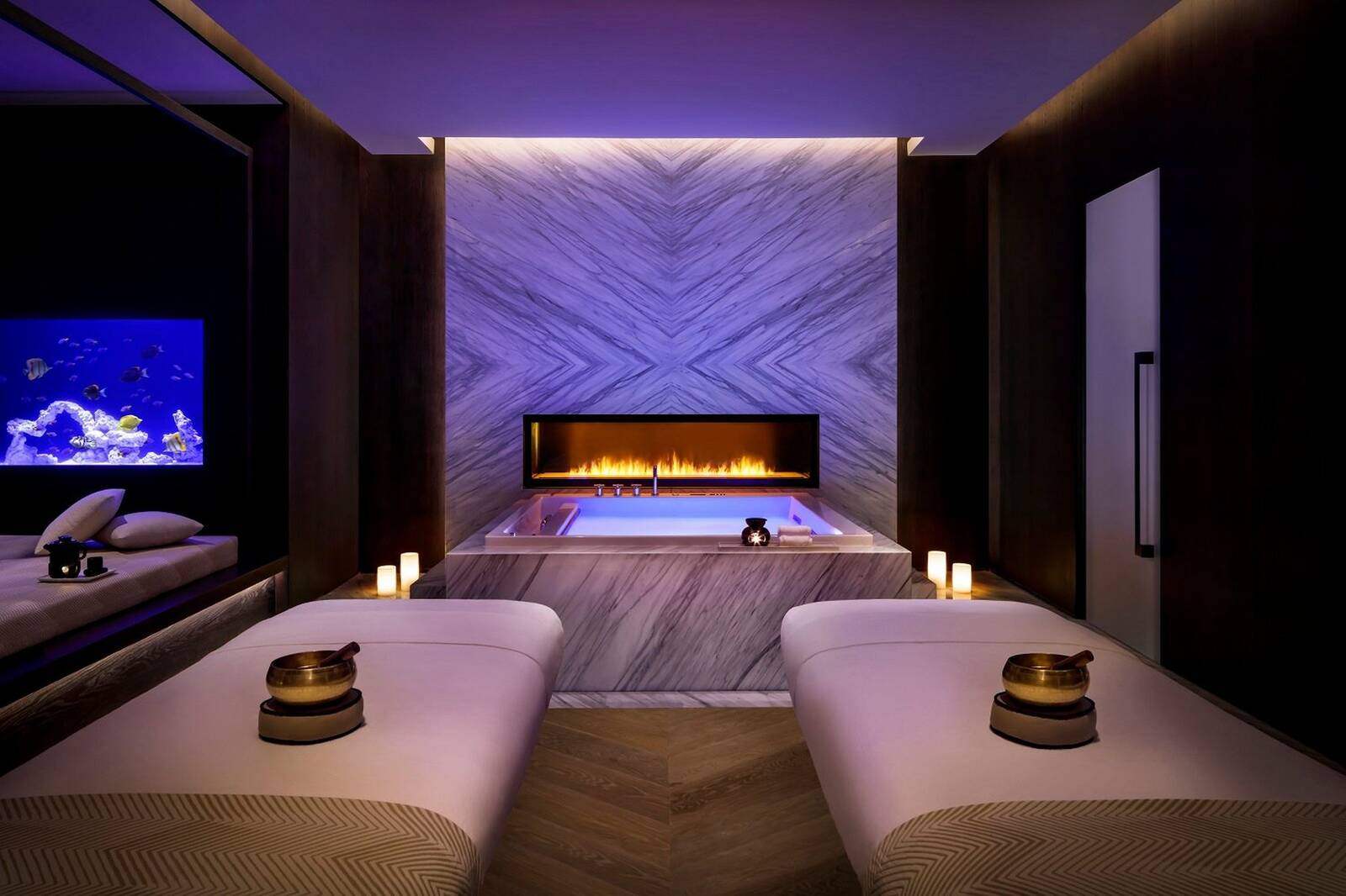 杜拜亞特蘭提斯皇家酒店 AWAKEN Spa 的雙人療程室