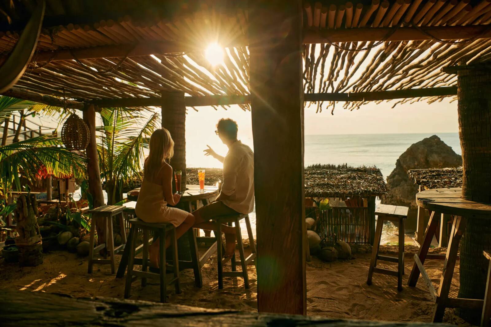 AYANA Bali 金巴蘭海岸 Kubu Beach 日落景觀