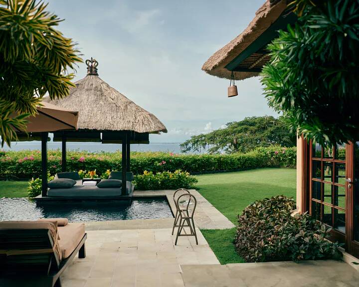 AYANA Villas Bali 海景花園與私人泳池涼亭