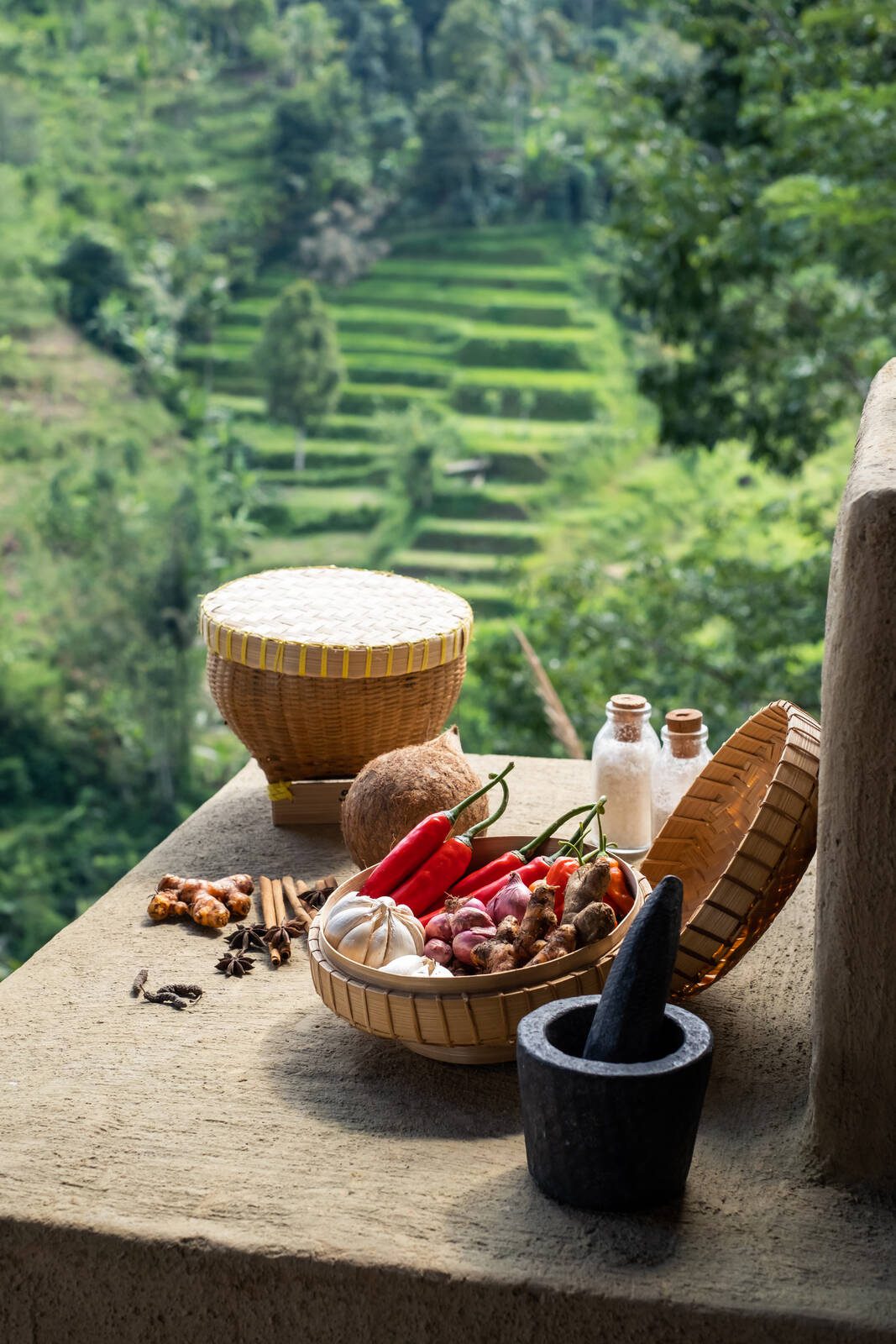 峇里島 Buahan 悅榕逸境度假村 Open Kitchen 在地食材