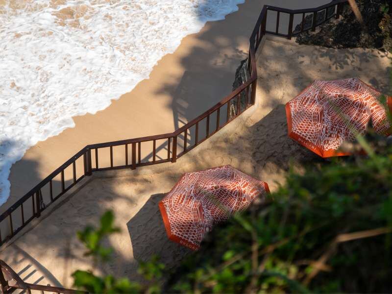 峇里島寶格麗度假村 La Spiaggia 懸崖海灘