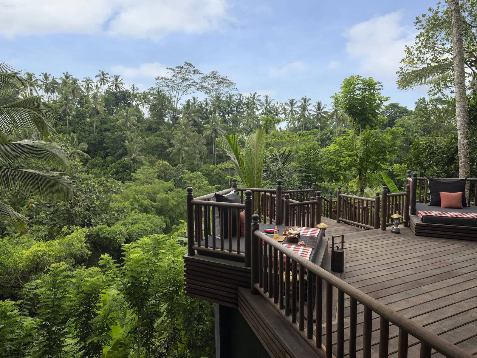 峇里島烏布嘉佩樂酒店 The Lodge 森林露台