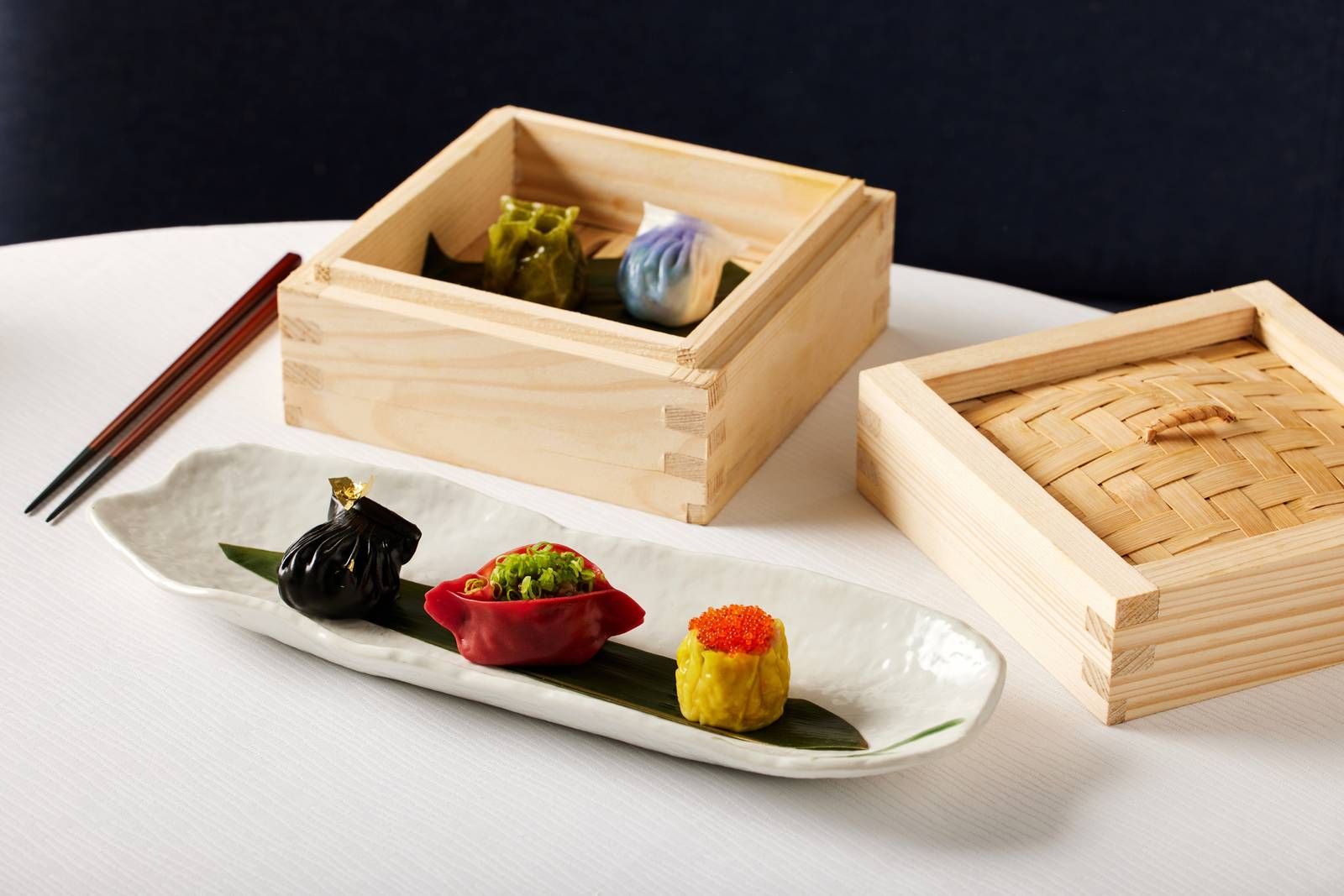 杜拜朱美拉海灘四季度假村 Sea Fu 餐廳的日式擺盤料理