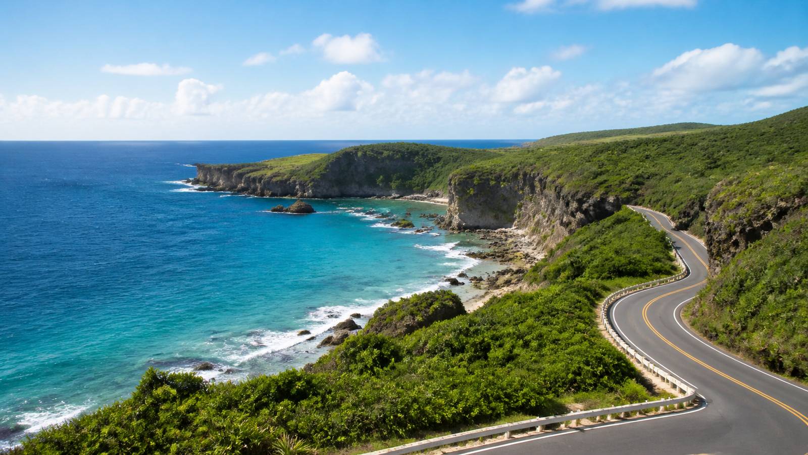 南關島海岸巡禮 AI 旅遊示意圖