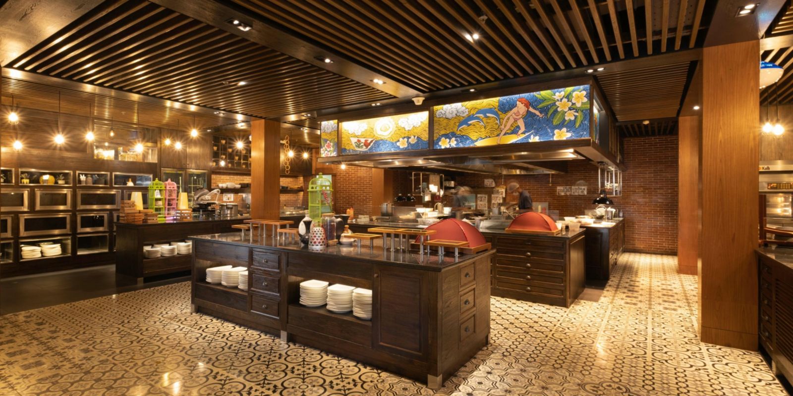 峇里島水明漾海灘英迪格酒店 Makase 開放式廚房