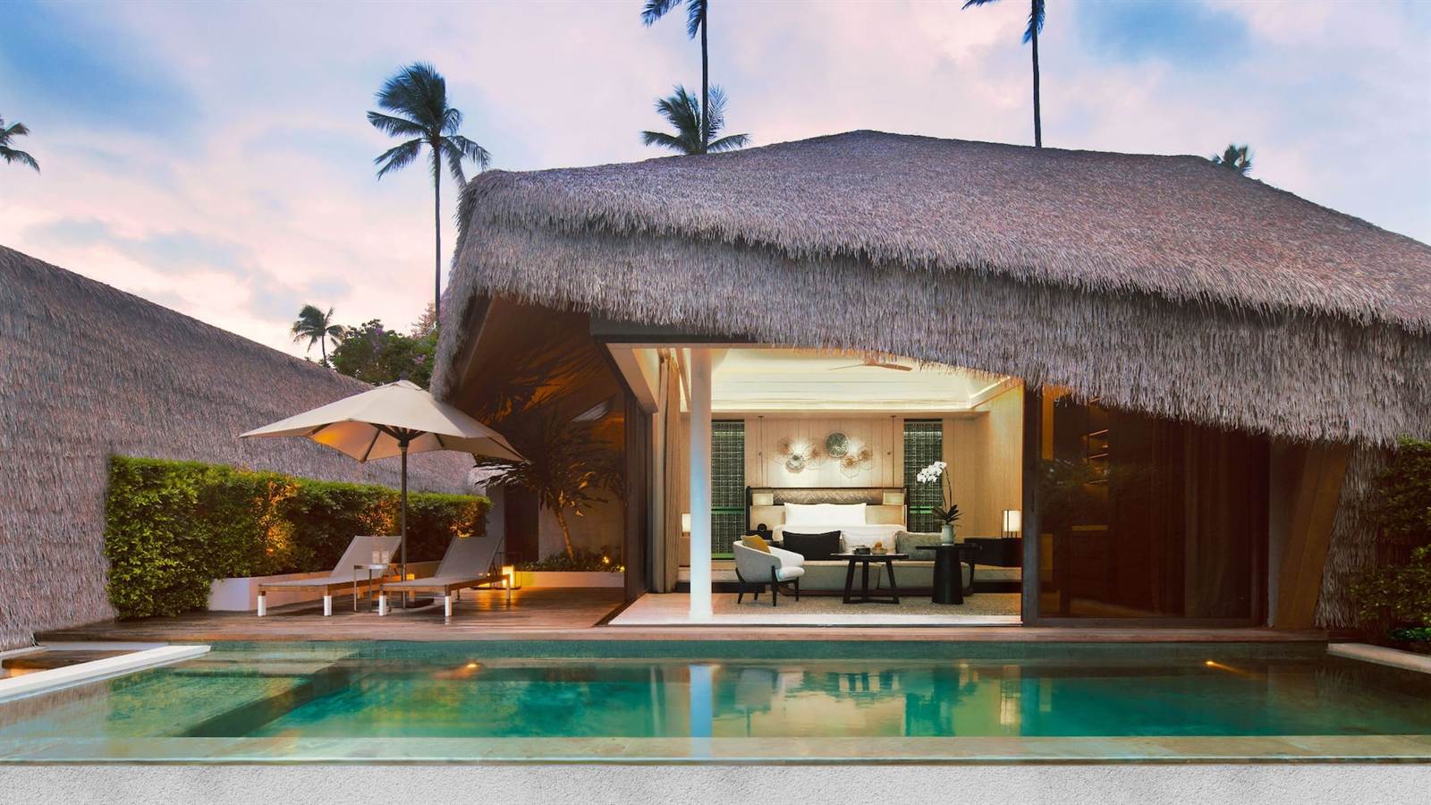 1 Bedroom Ocean Front Pool Villa 私人泳池與海景
