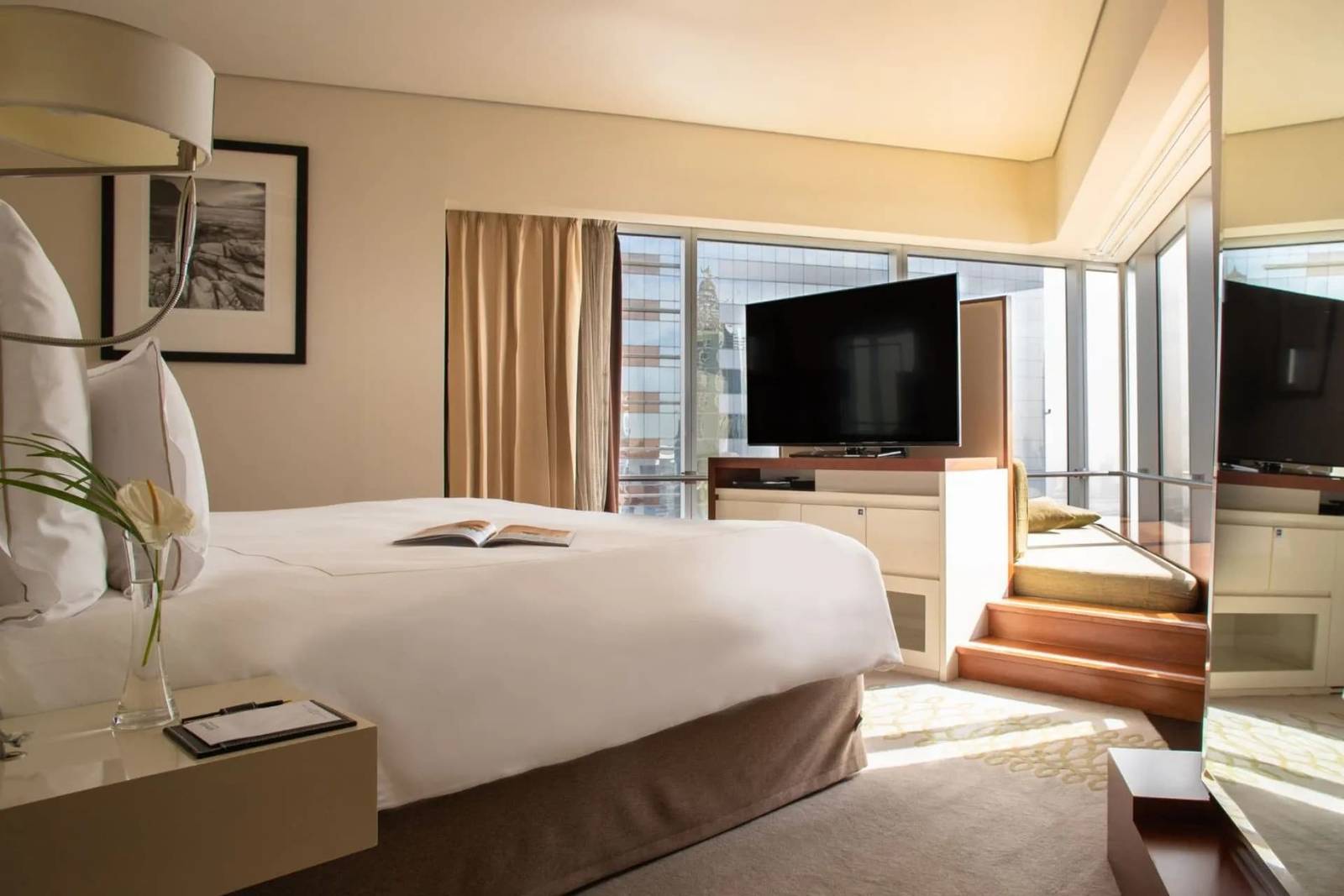 杜拜卓美亞阿聯酋大樓酒店 Executive Suite 的獨立起居空間