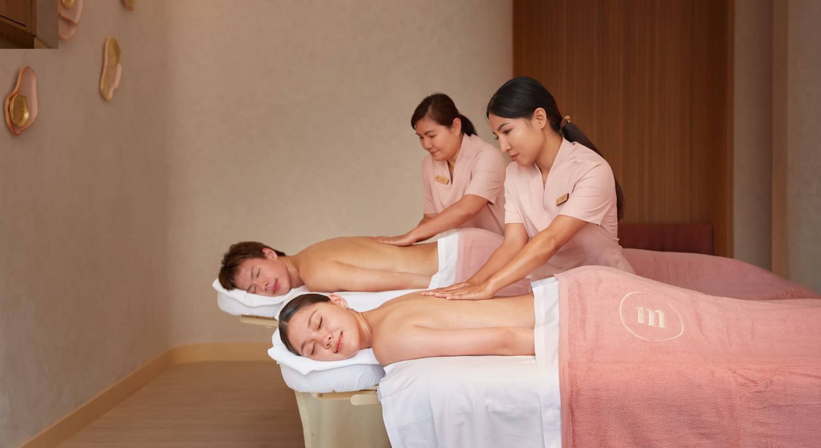 蘇梅島 Marasca 度假村 Spa 的雙人按摩療程室