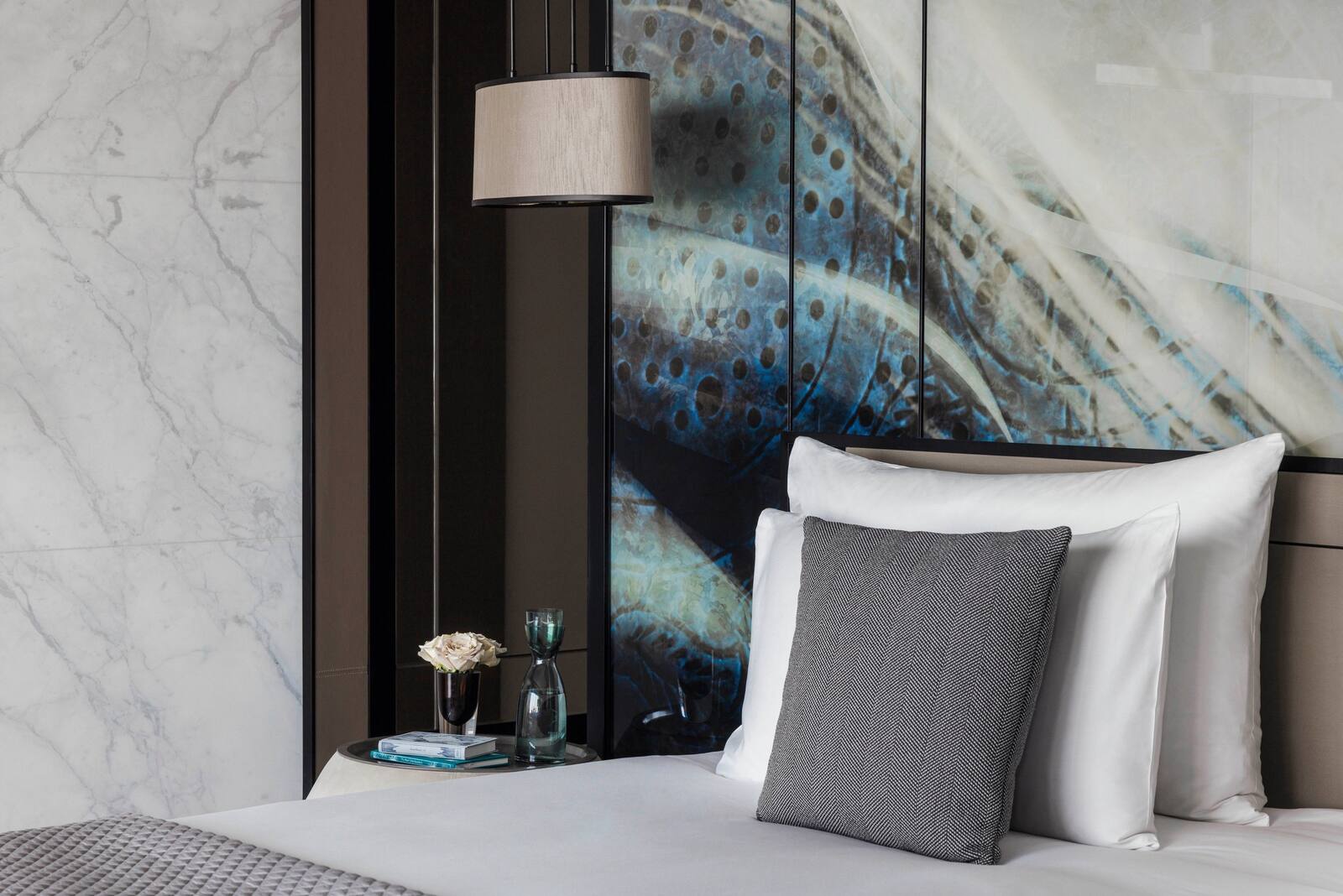 杜拜 One&Only 匝比爾酒店 Grand Za'abeel Room 的臥室