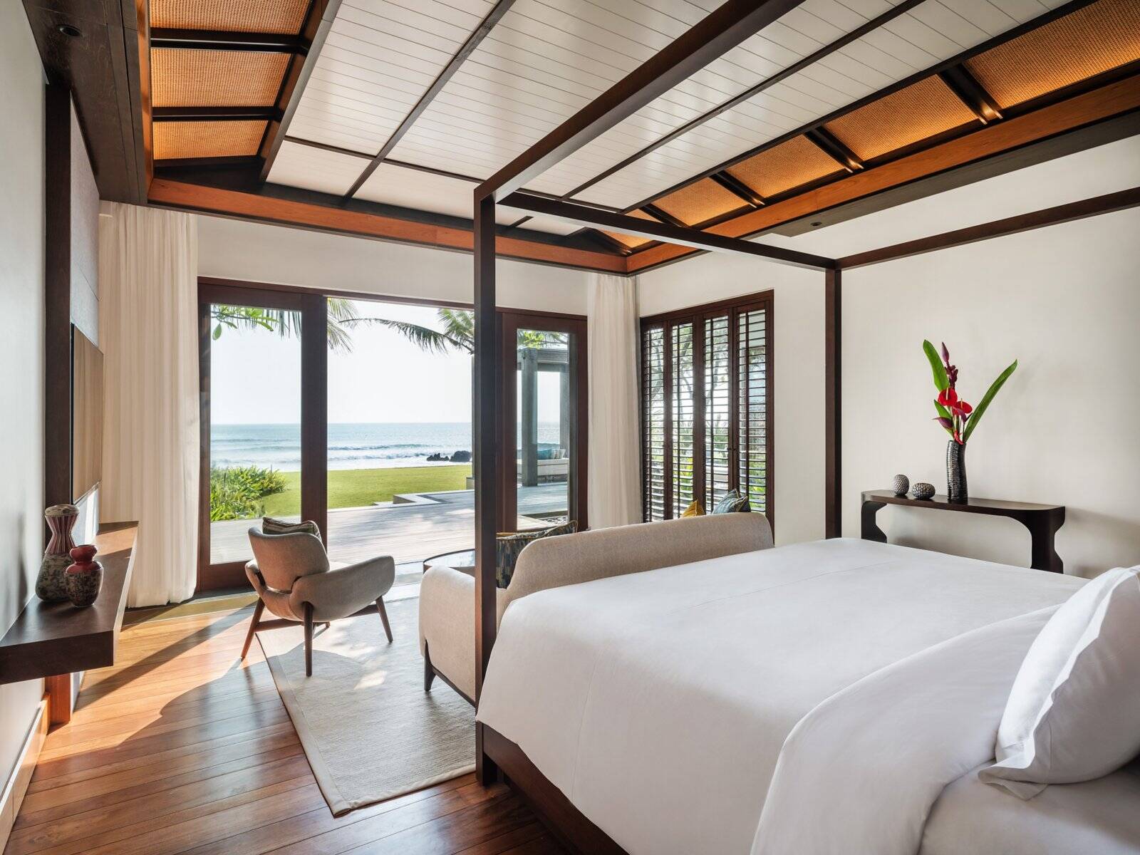 峇里島麗晶酒店 One Bedroom Beachfront Pool Villa 海景臥室