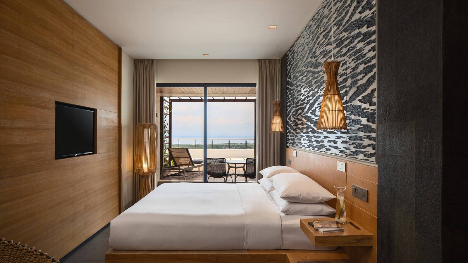 峇里島烏魯瓦圖萬麗 Deluxe King Ocean Terrace 客房