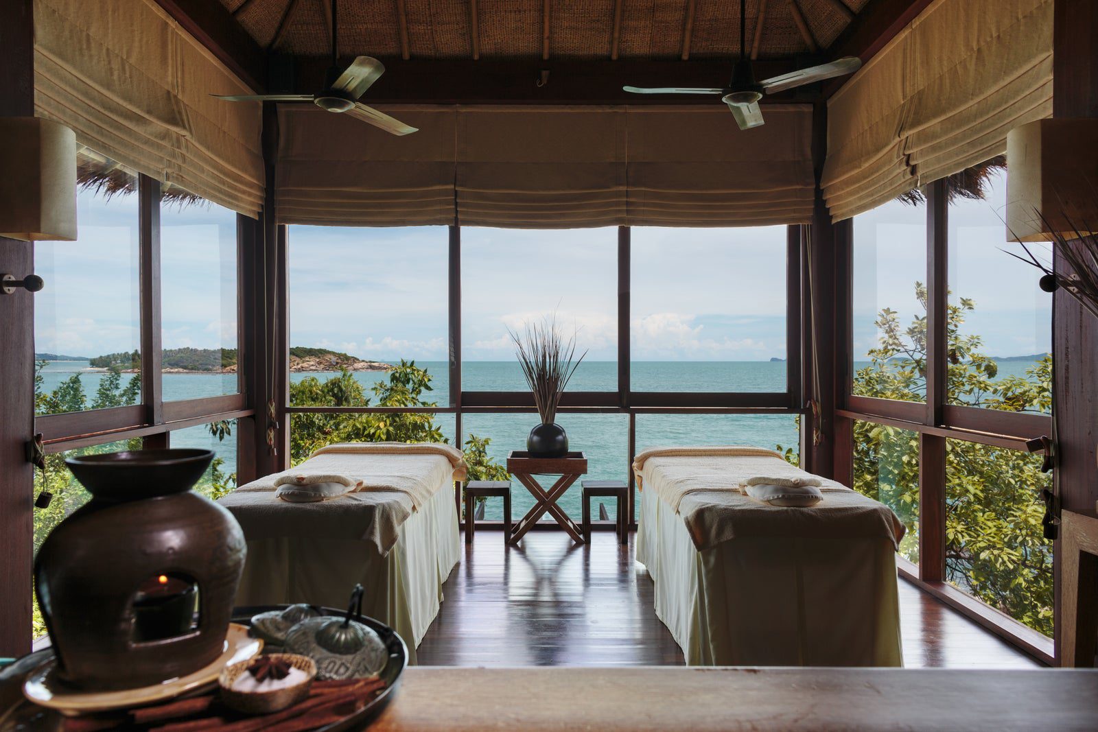 Six Senses Spa 海景療程室