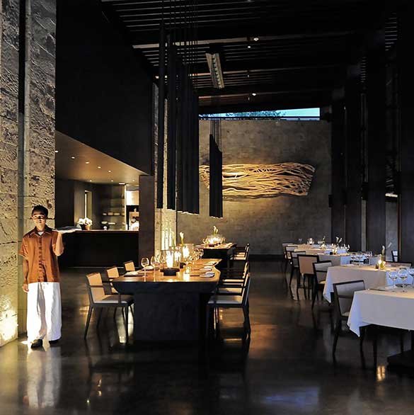 開放式的 Cotta 餐廳