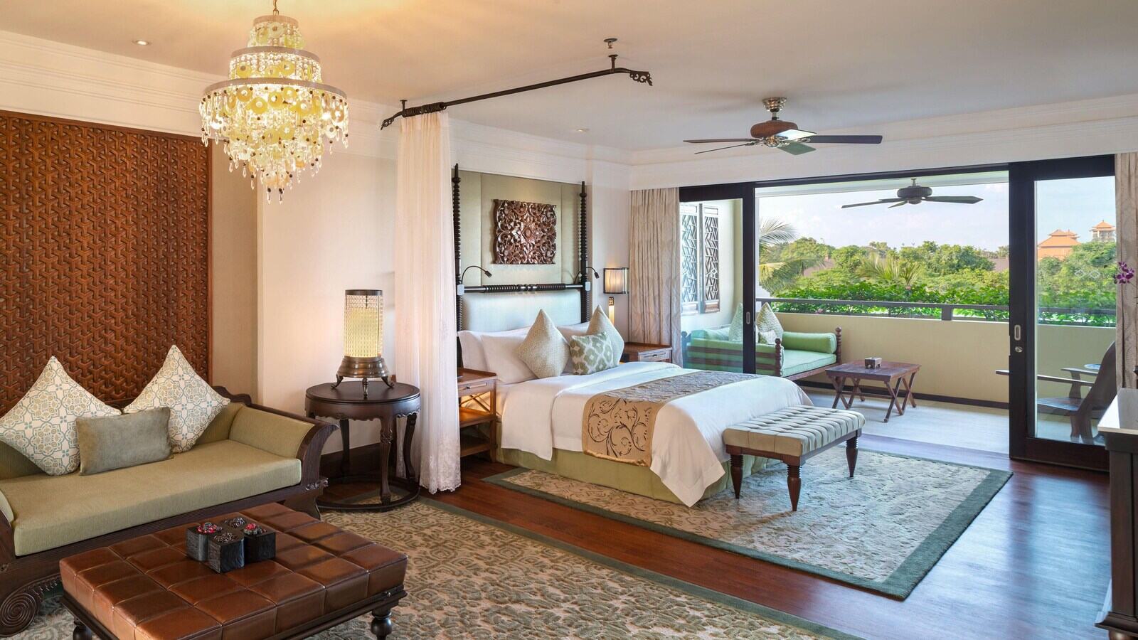 峇里島瑞吉度假酒店 St. Regis Garden View Suite 臥房