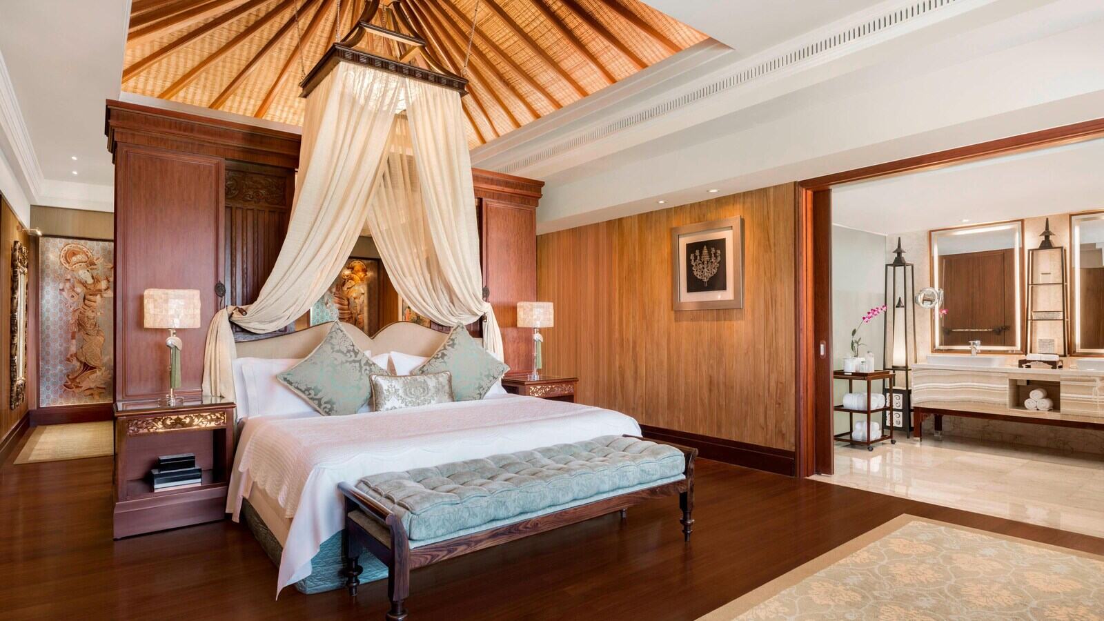 峇里島瑞吉度假酒店 Grand Astor Suite 主臥房