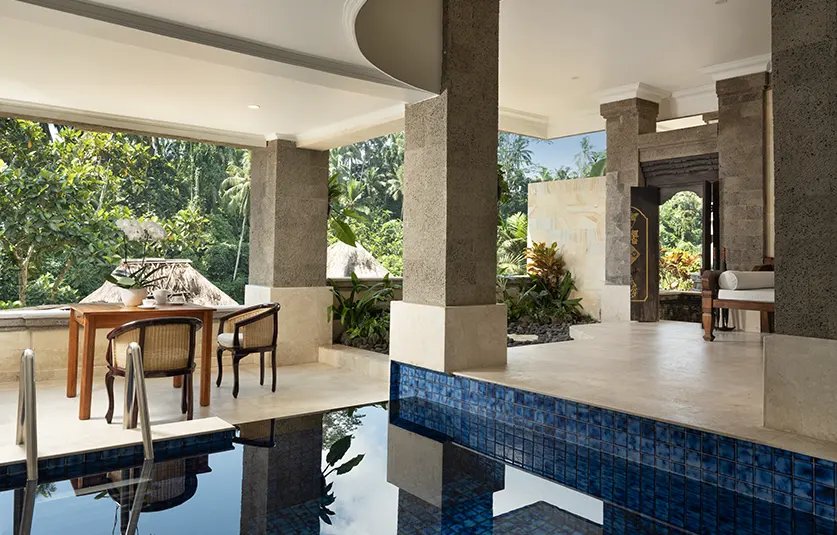 Pool Suite Villa 的戶外泳池空間