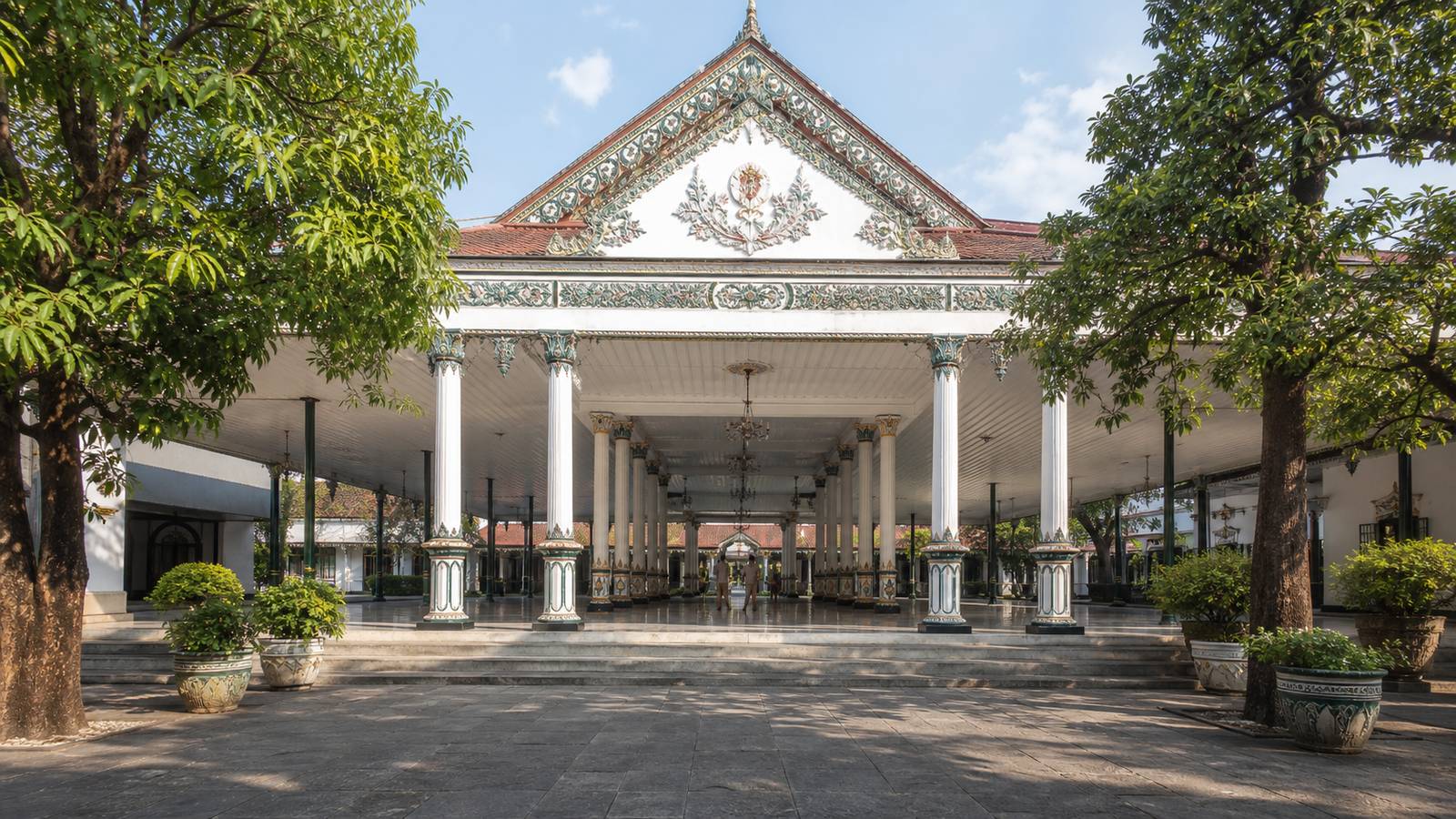 日惹蘇丹皇宮 AI 旅遊示意圖
