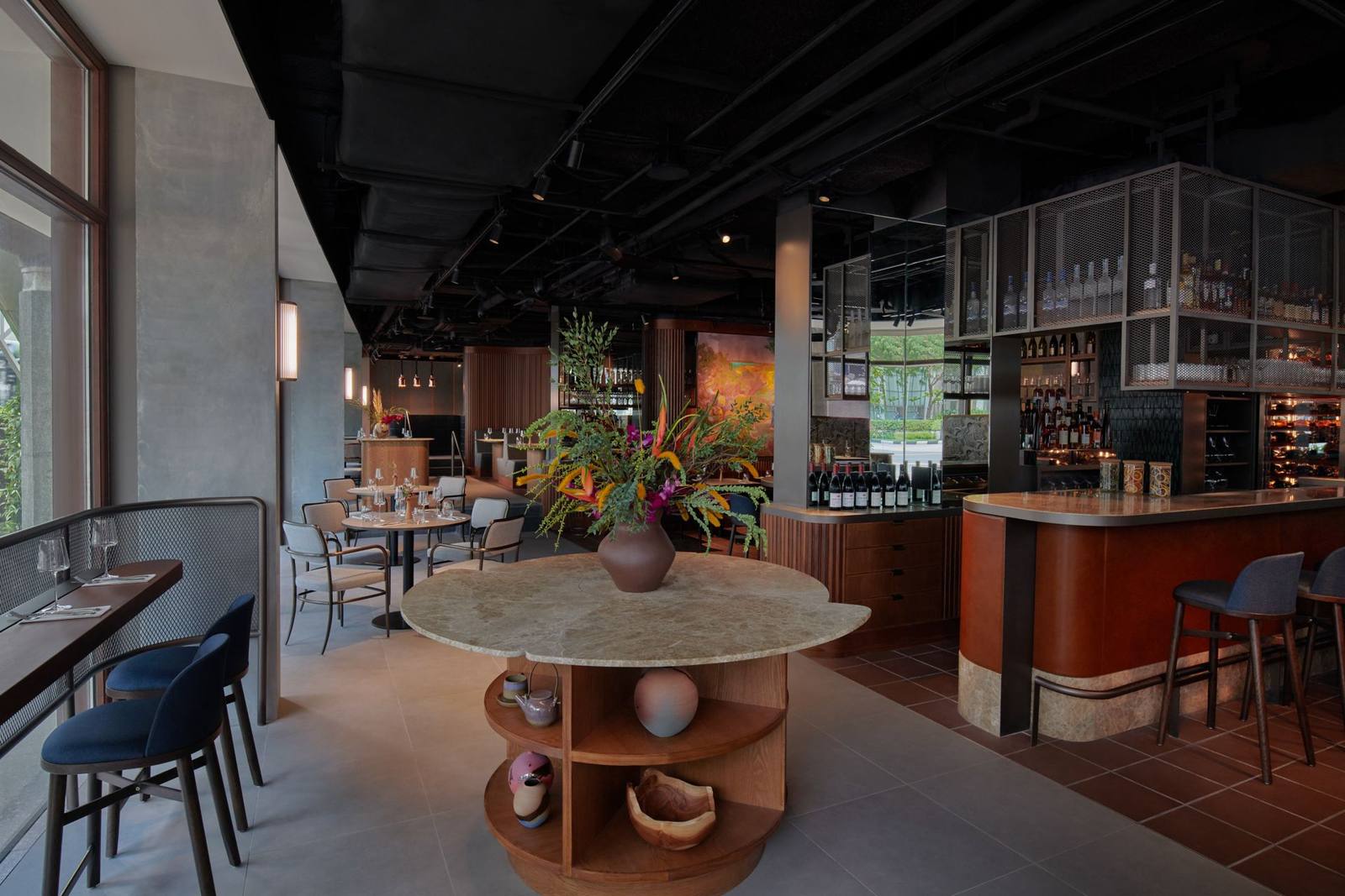 新加坡卡本特 21 酒店 dining 2