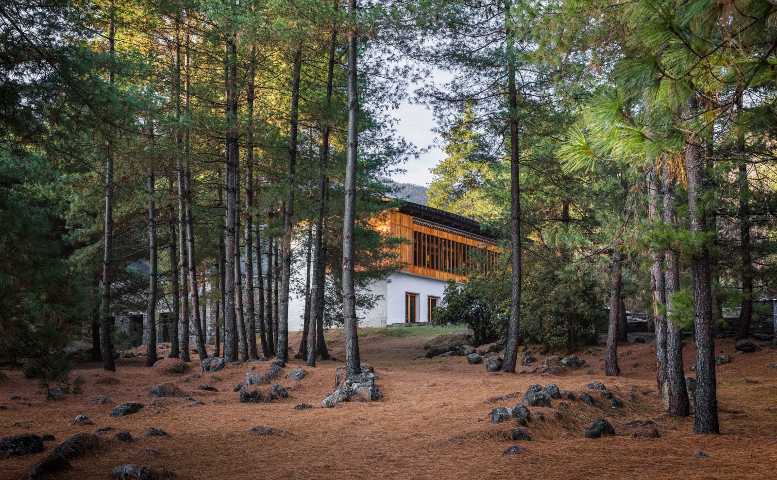 不丹 Amankora 帕羅 Lodge 與帕羅山谷景觀