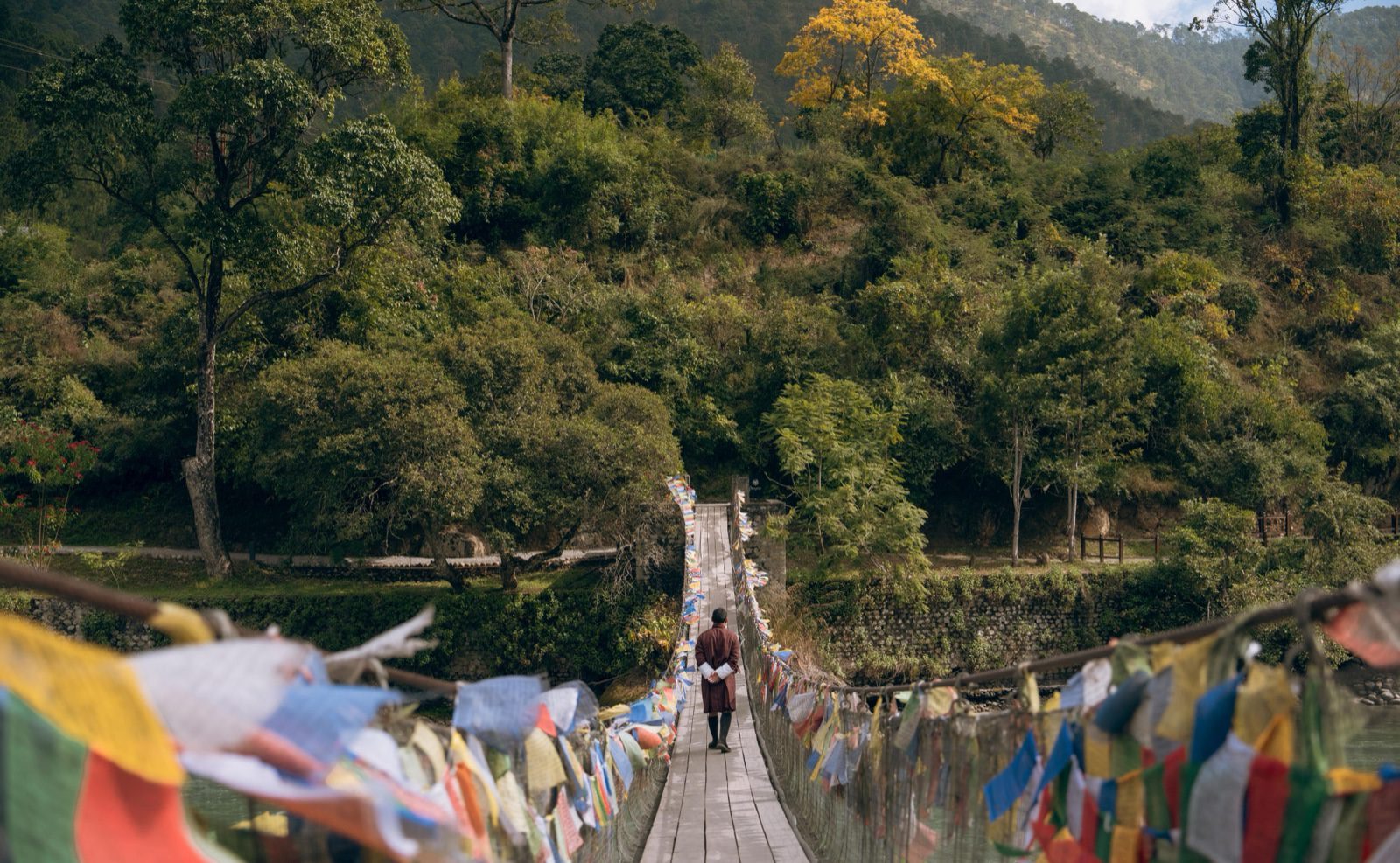 不丹 Amankora 普那卡 Lodge 與河谷梯田景觀