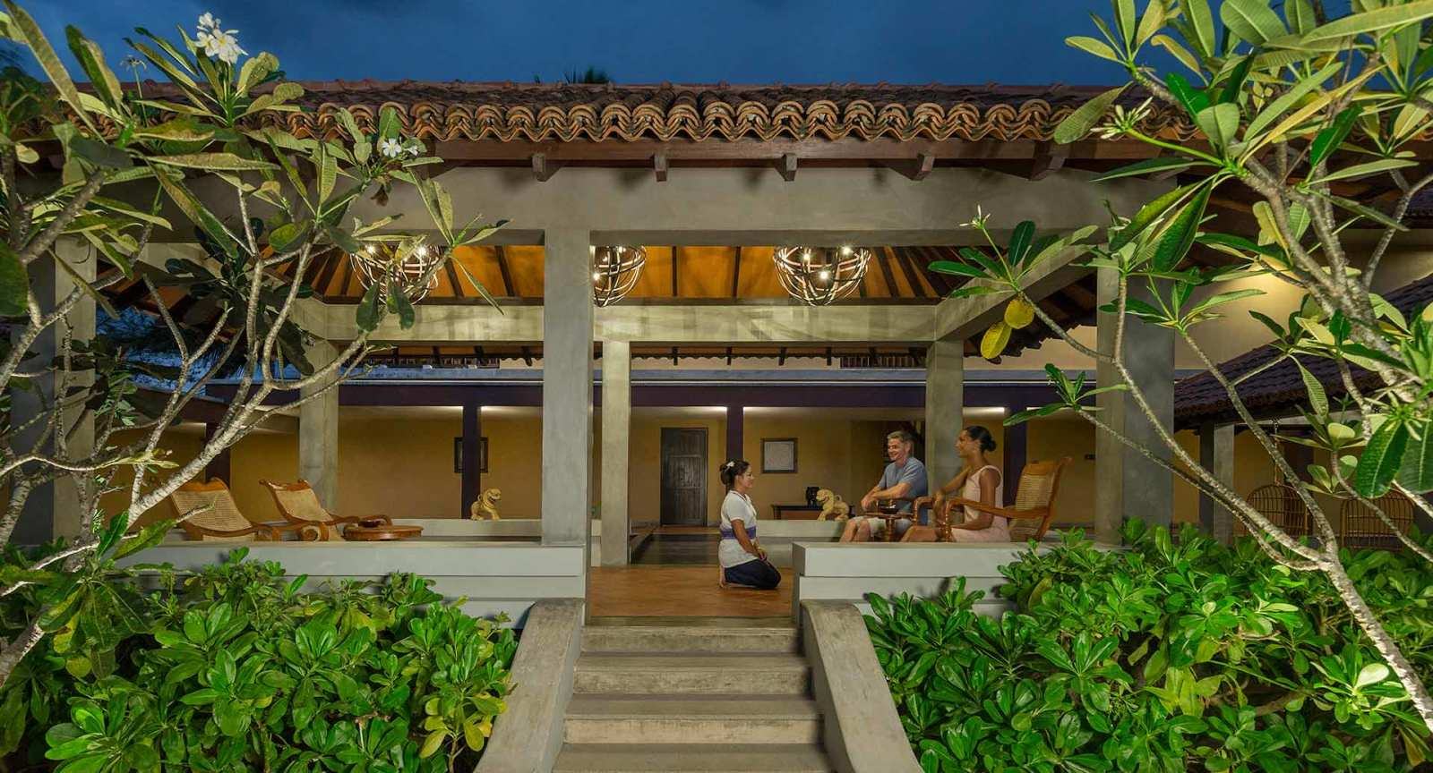 卡盧特勒安納塔拉度假村 Anantara Spa 入口