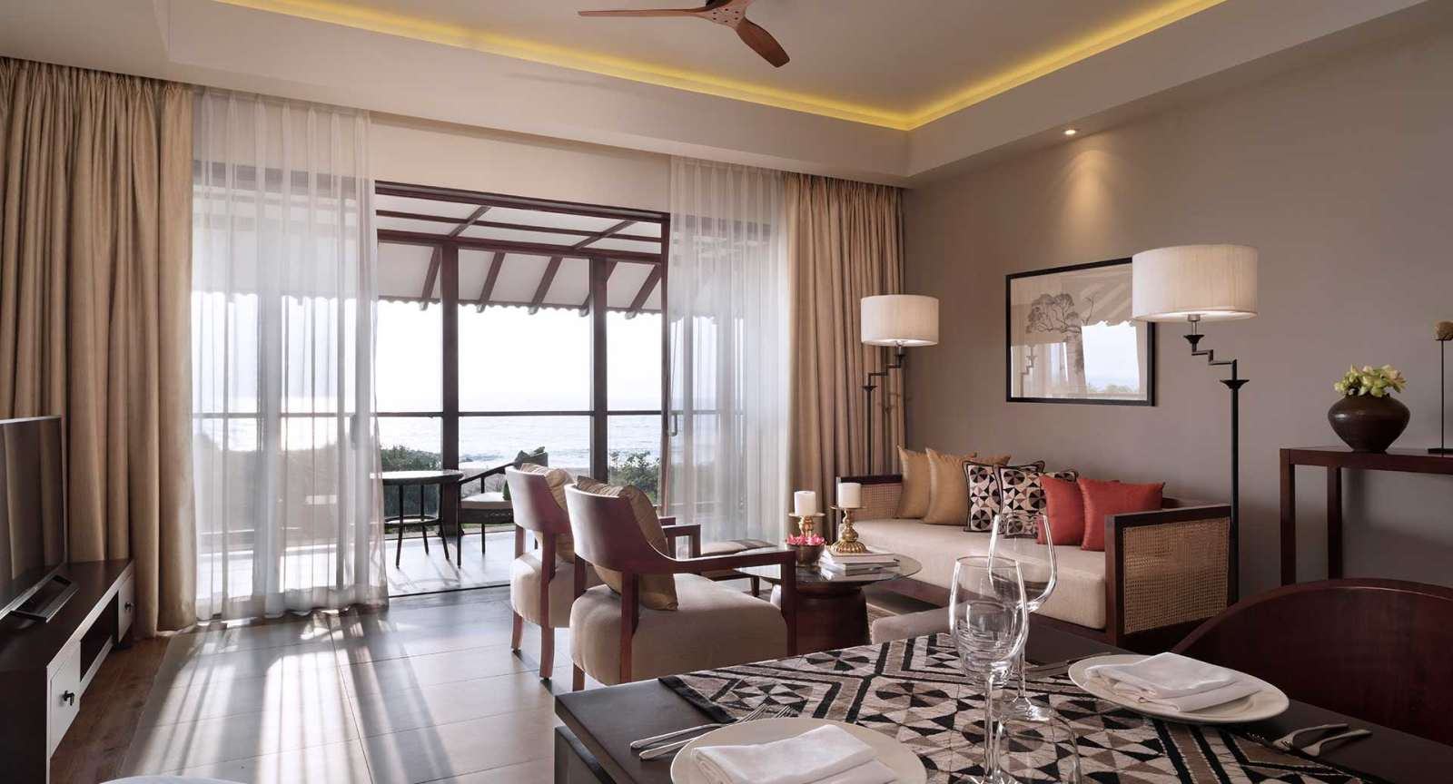 卡盧特勒安納塔拉度假村 Ocean View Suite 起居空間
