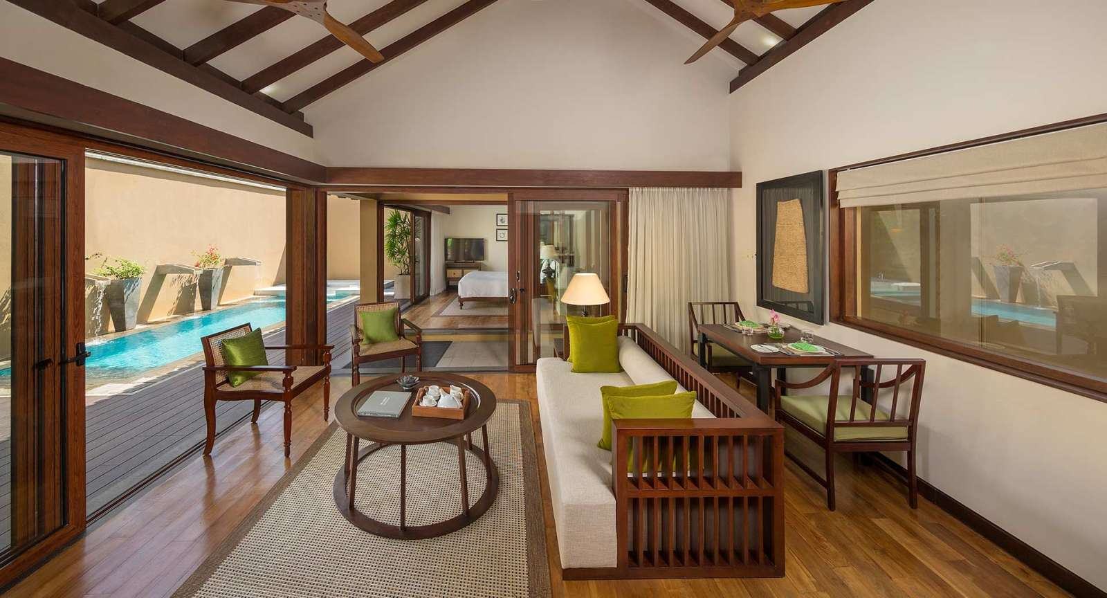 卡盧特勒安納塔拉度假村 One Bedroom Pool Villa 起居空間