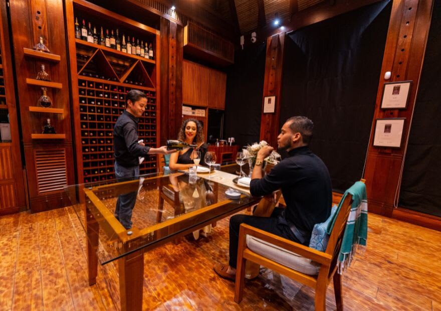 Anantara Maia Seychelles Villas 20 The Wine Cellar 品酒空間