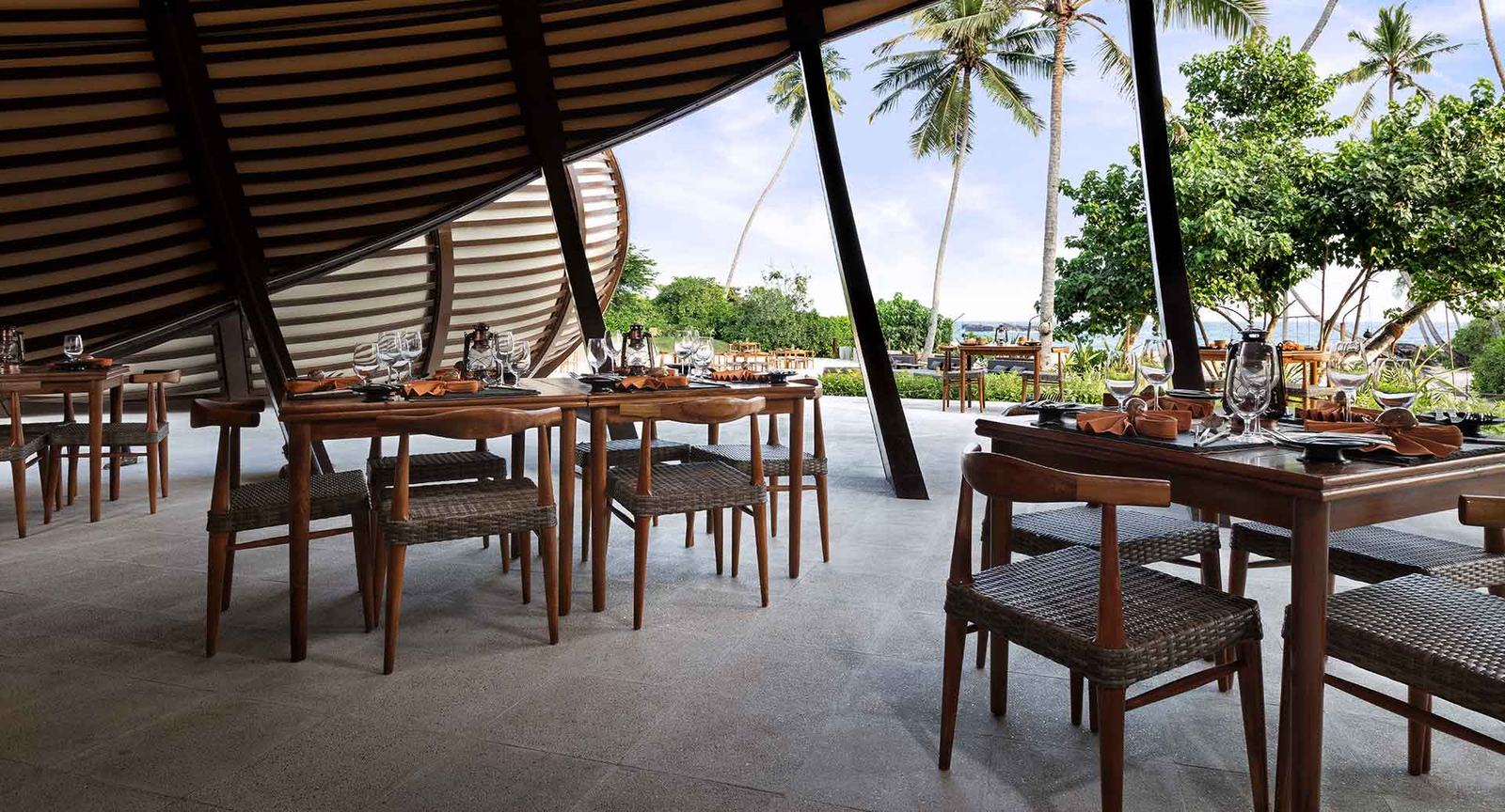 坦加勒安納塔拉和平天堂度假村 dining 2