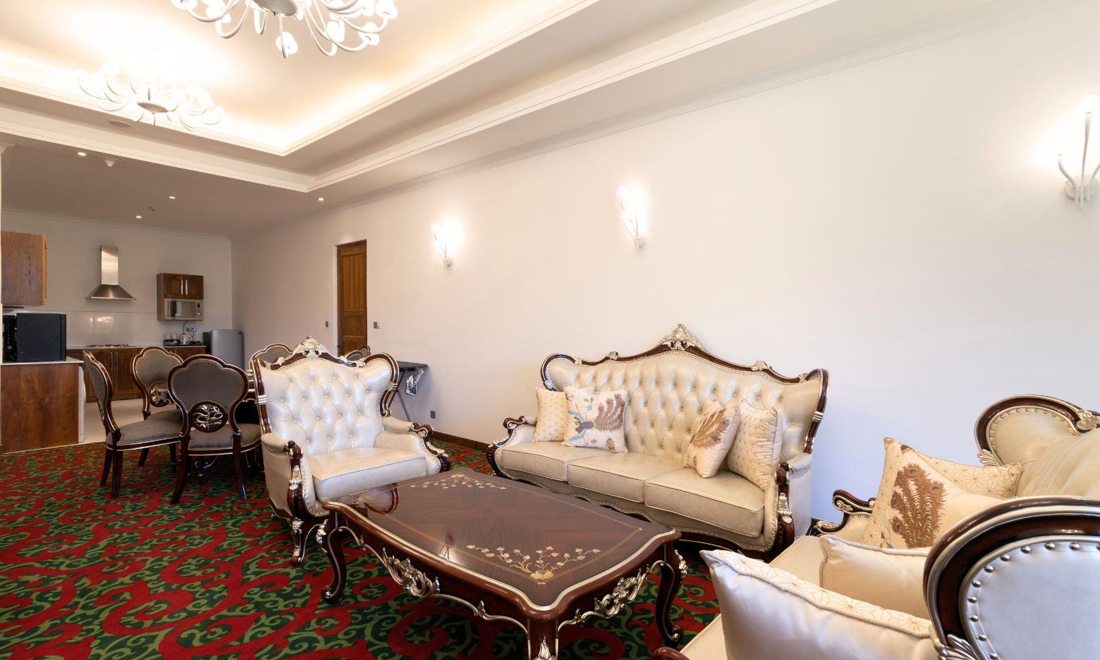 阿拉利亞綠城酒店 Royal Suite 起居空間