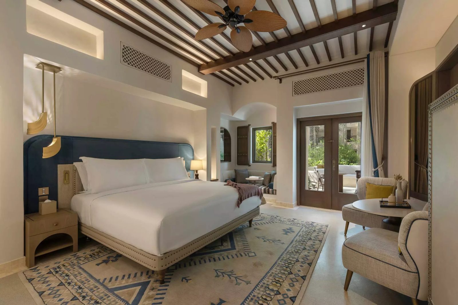 Bab Al Shams Terrace Garden View Room 與私人露台
