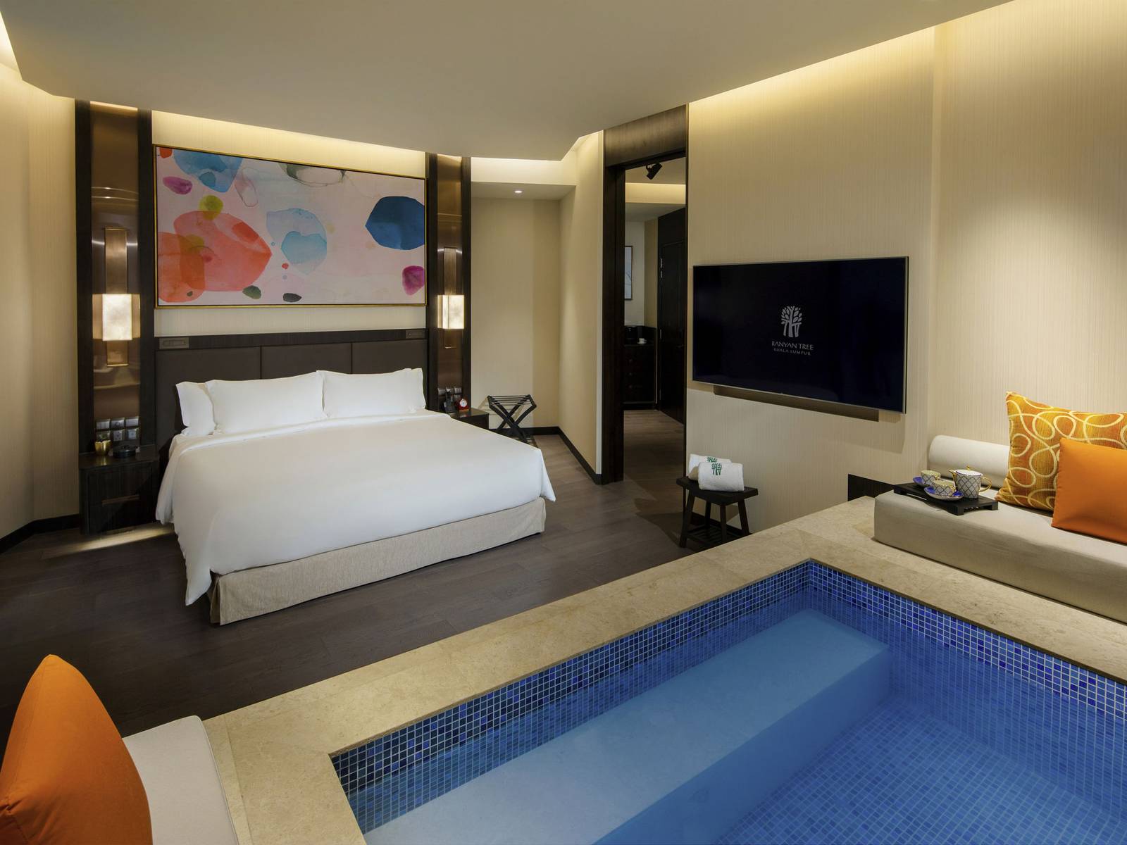 吉隆坡悅榕庄 Sanctuary Suite 私人放鬆池
