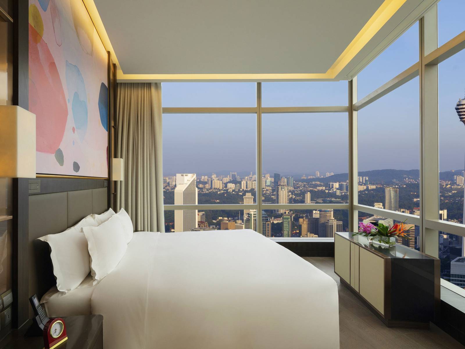 吉隆坡悅榕庄 Sky Sanctuary Suite 城市景觀