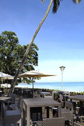 Berjaya Beau Vallon Bay Pizzeria 海景座位