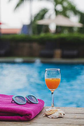Berjaya Beau Vallon Bay 池畔飲品