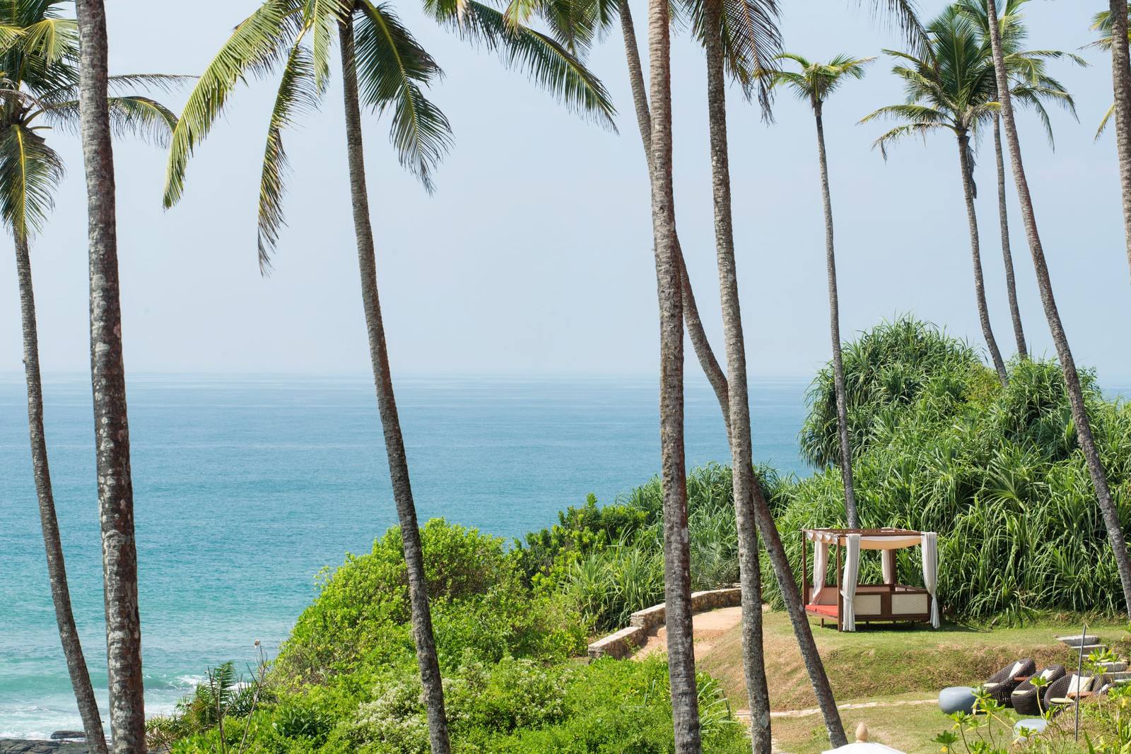 Cape Weligama 岬角椰林與海岸景觀