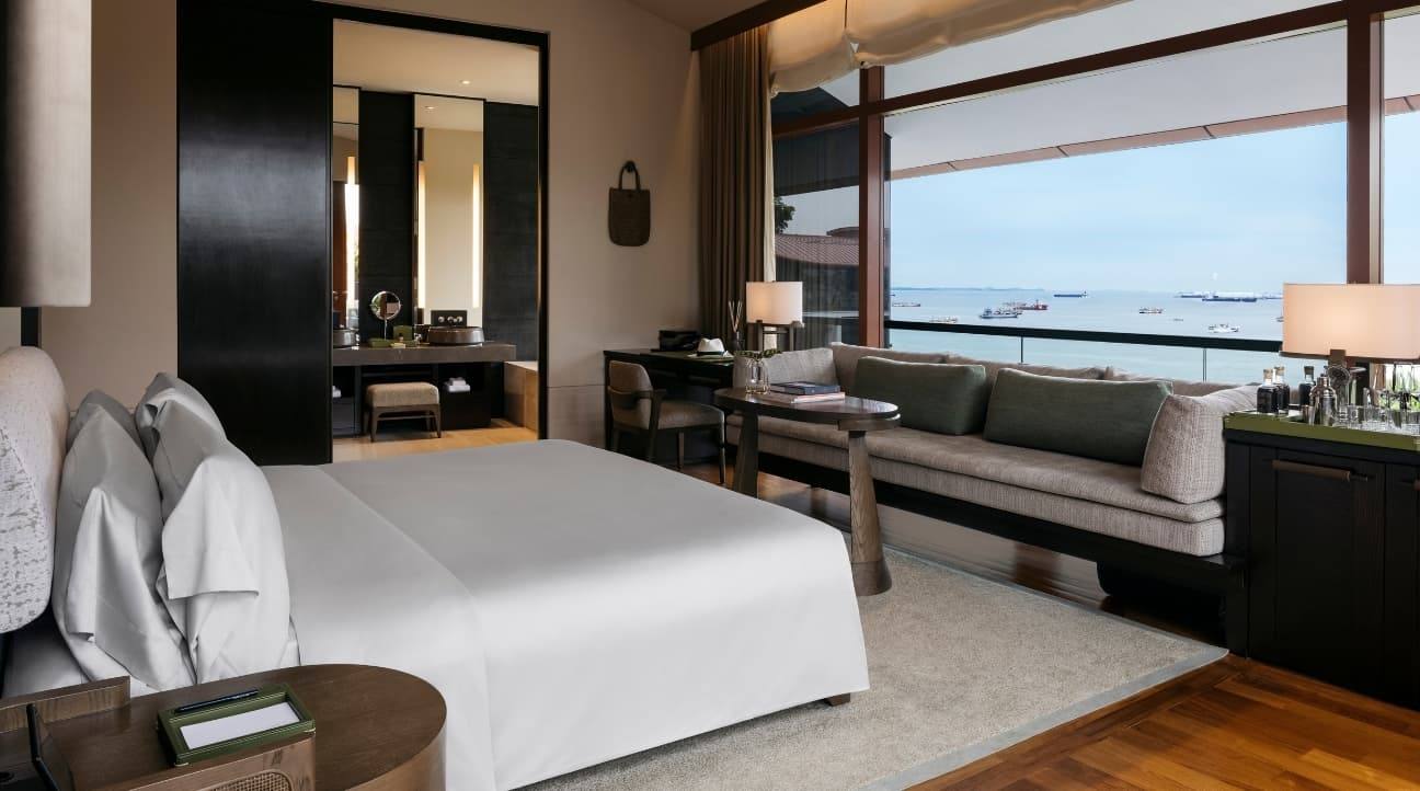 新加坡嘉佩樂酒店 Premier Seaview Room 海景客房