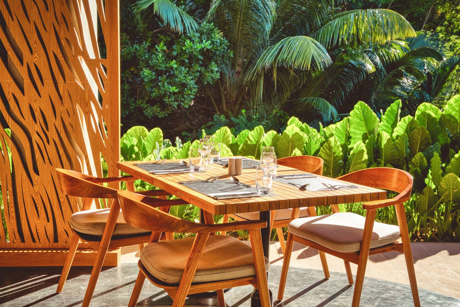 Club Med Seychelles 戶外餐桌